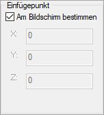 Einfügepunkt