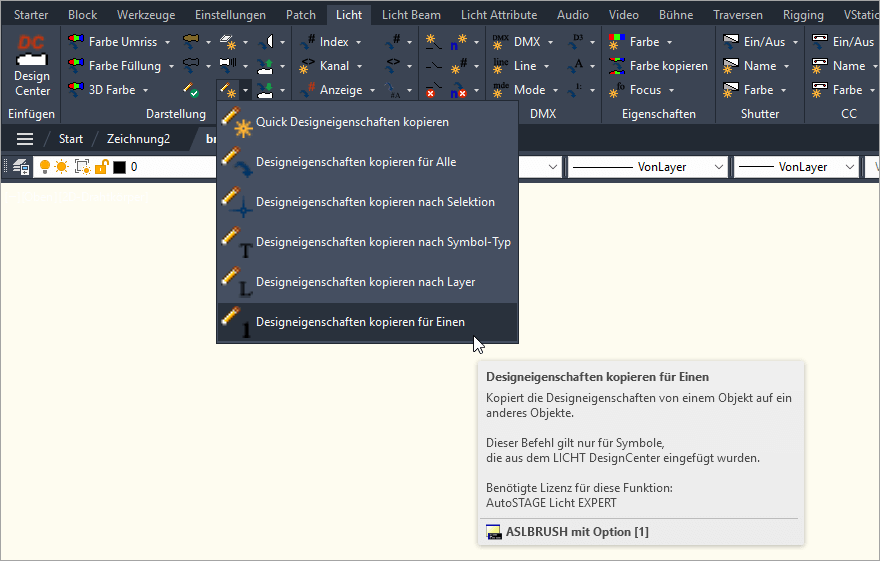 ASLBRUSH-1 für Einzelauswahl