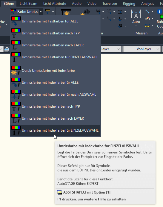 ASSTSHAPECI-1 für Einzelauswahl