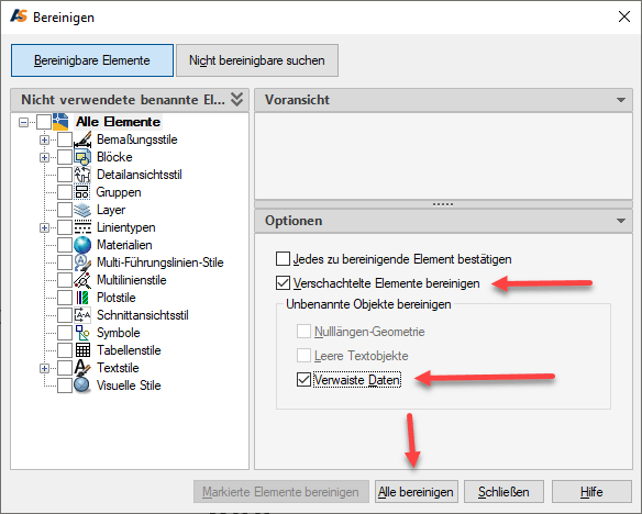 Traversenfehler beheben mit ASER