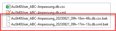 Design Center Inhalte importieren aus einer CSV-Datei