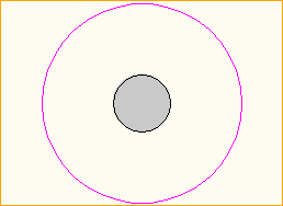 Bistro-Tisch Rund D=0,6m