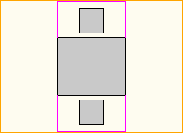 Dinnertisch 1,4m x 1,2m - 2 Personen