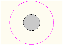 Bistro-Tisch Rund D=0,9m