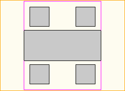 Dinnertisch 2,0m x 0,8m - 4 Personen