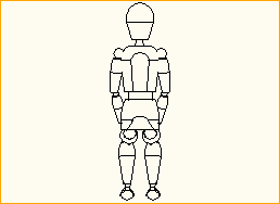 Figur sitzend