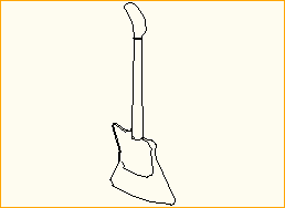 Gitarre Lefthanded
