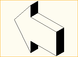 Pfeil schattiert - NW - rechts Pfeil schattiert - NW - rechts