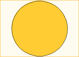 Standortpunkt Gelb - RGB232/191/40