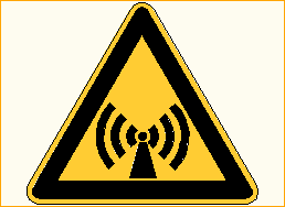 Warnung vor nichtionisierender Strahlung - W005 Warnung vor nichtionisierender Strahlung - W005