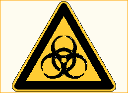 Warnung vor Biogefährdung - W009 Warnung vor Biogefährdung - W009