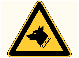Warnung vor dem Wachhund - W013 Warnung vor dem Wachhund - W013