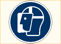Gesichtsschutz benutzen - M013