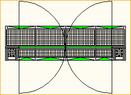 Barrier 4,37m mit Doppeltür 3,36m
