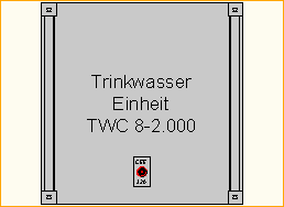 Trinkwasser Einheit TWC 8-2.000 CEE 32A Trinkwasser Einheit TWC 8-2.000 CEE 32A