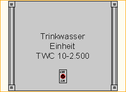 Trinkwasser Einheit TWC 10-2.500 CEE 32A Trinkwasser Einheit TWC 10-2.500 CEE 32A