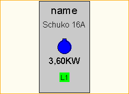 Schuko 16A 3,6KW