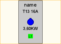 T13 16A 3,6KW