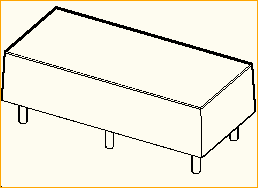 Tisch 2,0 x 0,9m