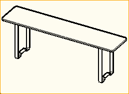 Bierzelt-Tisch