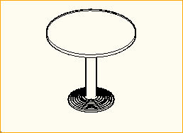 Bistro-Tisch DACTYLON 70-80