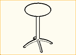 Steh-Tisch DENIA 110