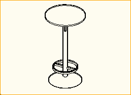 Steh-Tisch ALBAREDO 110