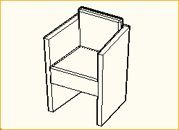 Stuhl Design 6 - 600 x 550 mm (BxT) Stuhl Design 6 - 600 x 550 mm (BxT)