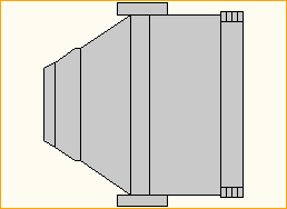 Niedervolt-Parabolspiegelscheinwerfer NS 1000 / T