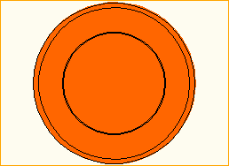 Polizei-Blitzlicht Orange
