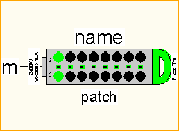 Socapex 10A -> T13 10A 8x2,4KW