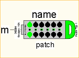 Socapex 16A-> T13 16A 6x3,6KW