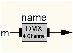 DMX MC -> 4xDMX schleifbar