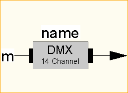 DMX MC -> 14xDMX schleifbar