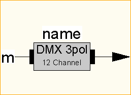 DMX MC -> 12xDMX  3pol schleifbar