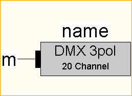 DMX MC -> 20xDMX  3pol
