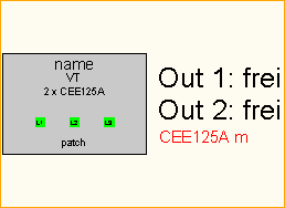 CEE125A -> 2x CEE125A