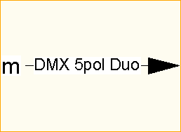 DMX 5pol Duo