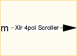 XLR 4pol Scroller