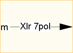XLR 7pol