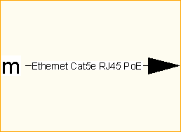 Ethernet Cat5e RJ45 PoE Ethernet Cat5e RJ45 PoE