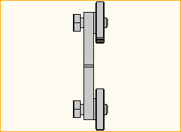 Spacer/Parallel Coupler 30_40_50mmm