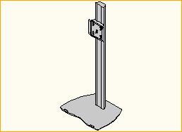 Flat Panel Bodenständer (390942)