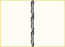 easyFrame 3x3 Wandhalter für NEC464 Landscape