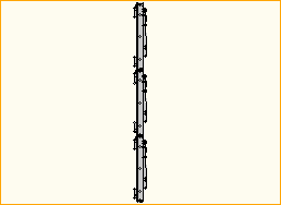easyFrame 3x3 Wandhalter für NEC464 Landscape