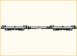 easyFrame 2x2 Wandhalter für NEC554 Landscape