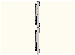 easyFrame 2x2 Wandhalter für NEC554 Landscape