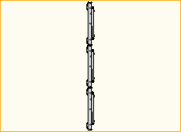 easyFrame 3x3 Wandhalter für NEC554 Landscape
