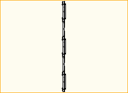easyFrame 3x3 Wandhalter für NEC554 Portrait