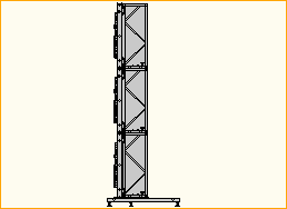 easyFrame 3x3 Standfuß für SHP60 Landscape